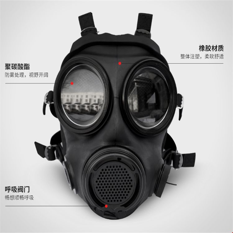 FMJ08防毒面具 自吸過濾式應急訓練與防護利器
